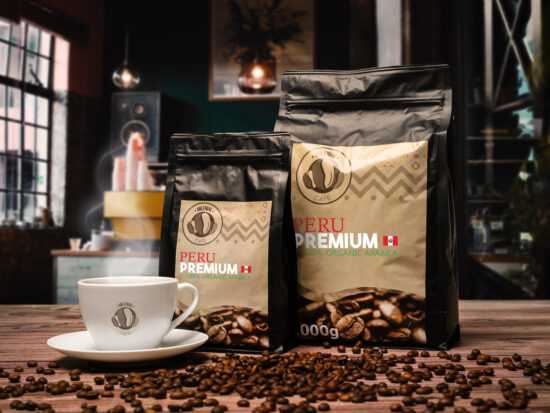 Zrnková káva Peru Organic - čerstvě pražená 100% Arabica - Milenial Café Hmotnost: 200g
