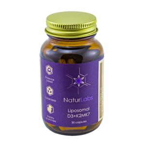 NaturLabs Lipozomální Vitamín D3 + K2 30 kapslí