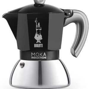 Bialetti Moka konvice Bialetti Moka Induction 2 šálky Black NEW