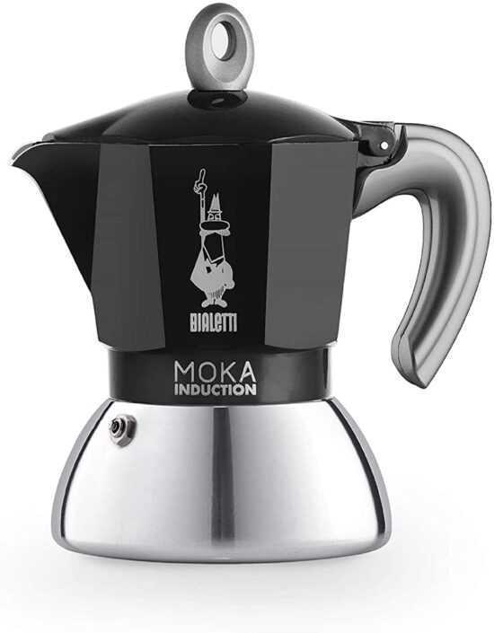 Bialetti Moka konvice Bialetti Moka Induction 2 šálky Black NEW