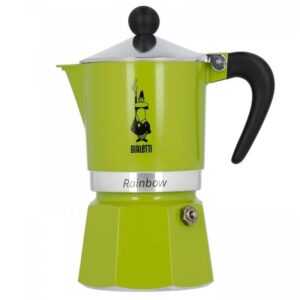 Bialetti Moka konvice Bialetti Rainbow 3 šálky zelená