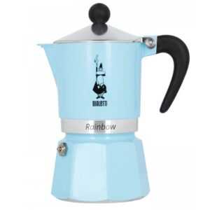 Bialetti Moka konvice Bialetti Rainbow 3 šálky modrá