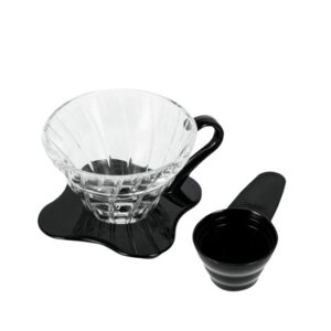 Hario Dripper Hario V60 skleněný černý (VDG-02B)